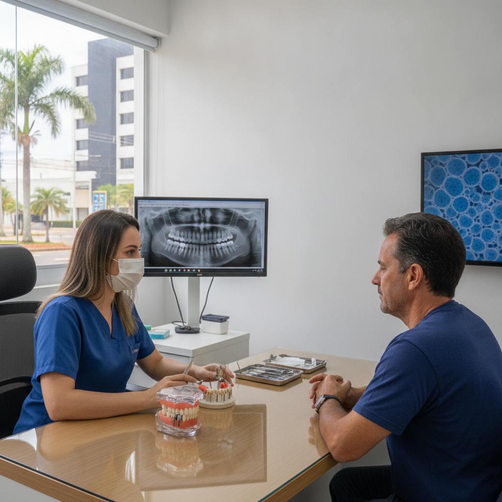 Quanto tempo leva para colocar implante dentário em Três Lagoas